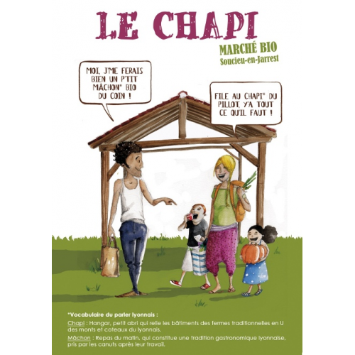 Marché bio le Chapi à Soucieu en Jarrest