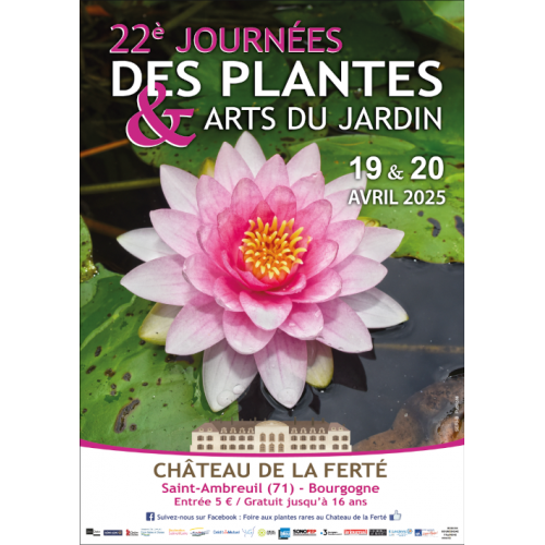 Journée des plantes rares aux château de la Ferté (71)